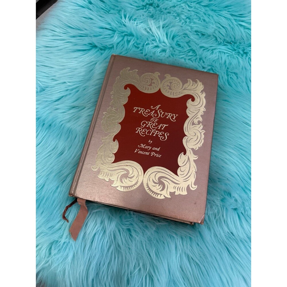 A Treasury of Great Recipes By Mary and Vincent Price Collector Recipe Cookbook
